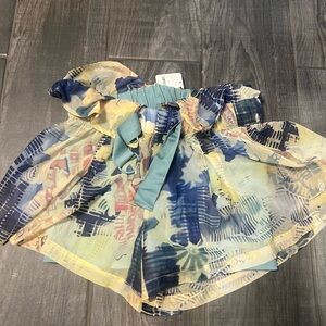 Free people Multicolor shorts size large